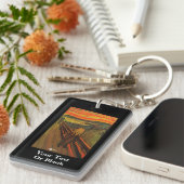 Porte-clés Munch - Le cri de glace (Devant droit)