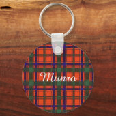 Porte-clés Munro clan Plaid Scottish tartan (Recto)
