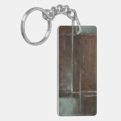 Porte-clés Mur de briques rouge et gris (Devant gauche)