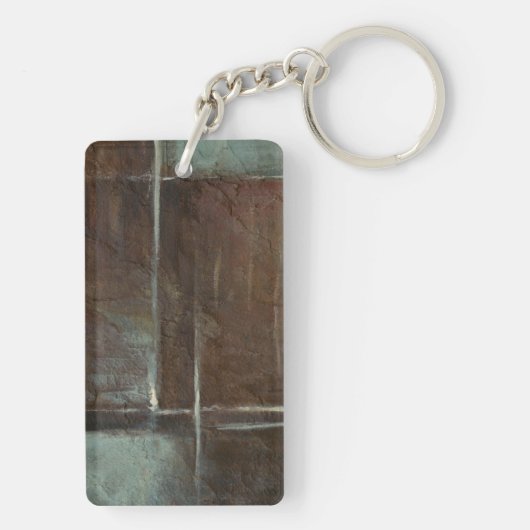 Porte-clés Mur de briques rouge et gris (Dos)