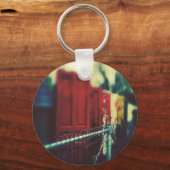 Porte-clés Mur de porte, Jardin d'art (Recto)