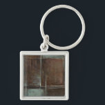 Porte-clés Mur en brique rouge et gris<br><div class="desc">Un joli mur en brique rouge et gris est représenté dans cette oeuvre d'Ethan Harper. Il peut s'agir de l'extérieur d'un bâtiment très ancien ou de l'intérieur d'une douche rustique. Peu importe le sujet, les couleurs et le style de la peinture donnent à l'oeuvre une sensation très vivante. Prends une...</div>