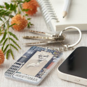 Porte-clés Mural Leonard Cohen à Montréal Canada (Devant droit)