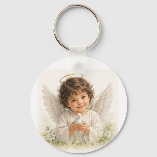 Porte-clés Murmures d'Anges - Harmonie (Recto)