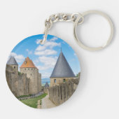 Porte-clés Murs médiévaux de Carcassonne (Dos)
