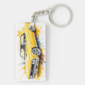 Porte-clés Muscle Car Américain (Dos)