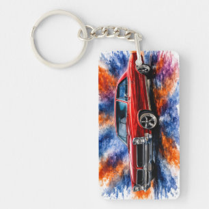 Porte-clés Muscle Car Américain