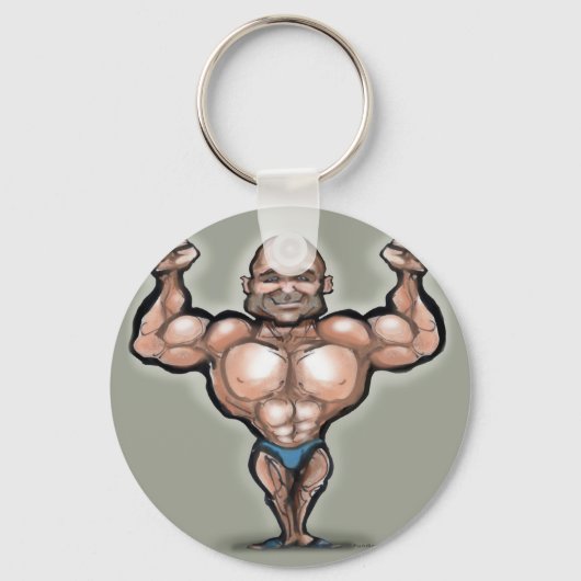 Porte-clés Muscle Dude (Recto)