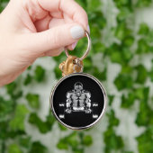 Porte-clés Muscles de pompes à gorilles fortes (Main)