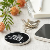 Porte-clés Muscles de pompes à gorilles fortes (Côté)