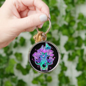 Porte-clés Mushroom skull (Main)