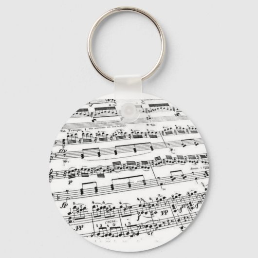Porte-clés Music Major/Student/Teacher (Recto)