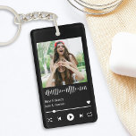 Porte-clés Music Player Besties Amitié Photo<br><div class="desc">Créez votre propre porte - clé personnalisé tendance pour vos meilleurs amis. Faites facilement de ce lecteur de musique design unique avec votre photo et texte personnalisés.</div>