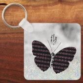 Porte-clés Musiciens, Chanteurs, Piano Player Papillon (Recto)