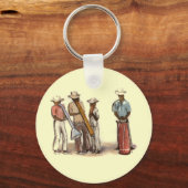 Porte-clés Musiciens de rue haïtiens (Recto)