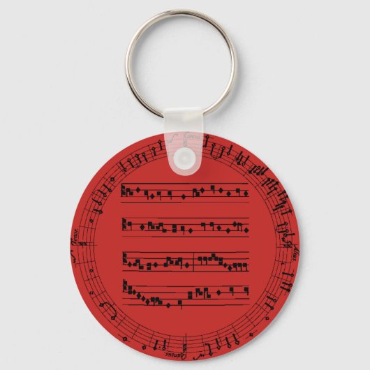 Porte-clés Musique (Recto)