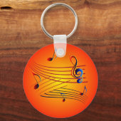 Porte-clés Musique (Recto)