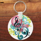 Porte-clés Musique (Recto)