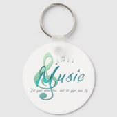 Porte-clés Musique (Recto)