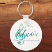 Porte-clés Musique (Recto)