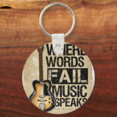 Porte-clés musique (Recto)