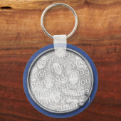 Porte-clés Musique bleue (Recto)