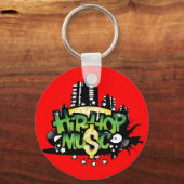 Porte-clés Musique Hip hop (Recto)
