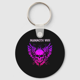 Porte-clés Musique Mammouth Wvh Drôle Design Vintage Crâne Po