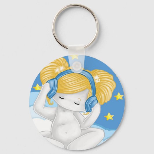 Porte-clés Musique pour le porte - clé de l'âme (Recto)