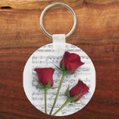 Porte-clés Musique Rose (Recto)