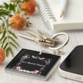 Porte-clés Musique sur mesure Rockabilly Rock & Roll (Devant Droit)