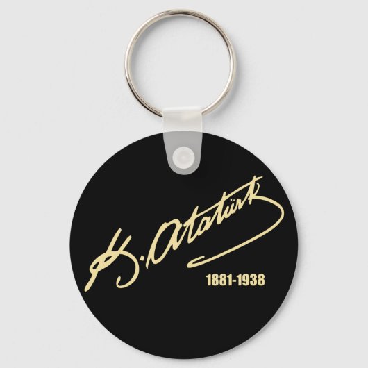 Porte-clés Mustafa Kemal Ataturk (Recto)