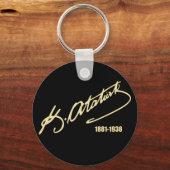 Porte-clés Mustafa Kemal Ataturk (Recto)