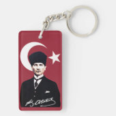 Porte-clés Mustafa Kemal Atatürk (Dos)