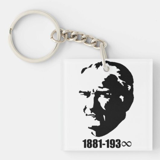Porte-clés Mustafa Kemal Ataturk (Devant)
