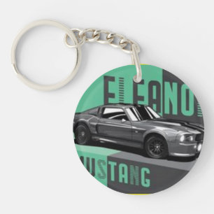 Porte-clés Mustang, car,Porte-clés en acrylique