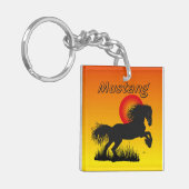 Porte-clés Mustang pour amateurs de chevaux (Devant gauche)