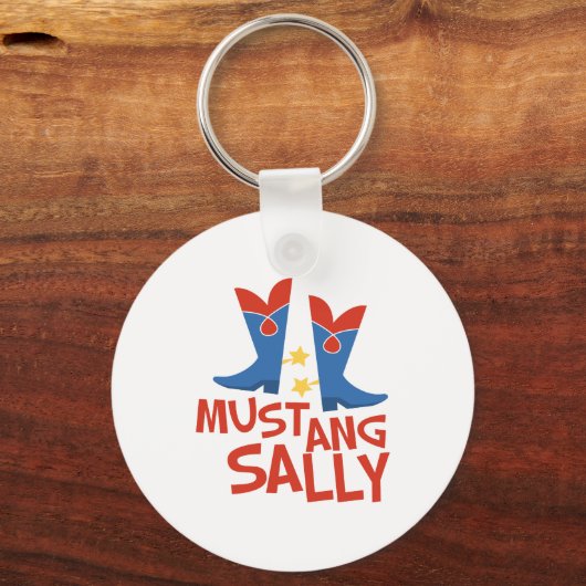 Porte-clés Mustang Sally (Recto)