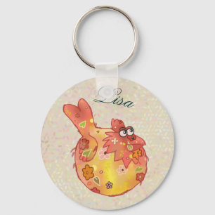 Porte-clés Musterhuhn