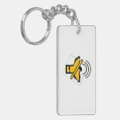 Porte-clés Mute (Devant gauche)