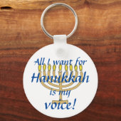 Porte-clés Mutisme Sélectif Hanukkah (Recto)