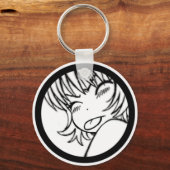 Porte-clés muuhh - cute anime (Recto)