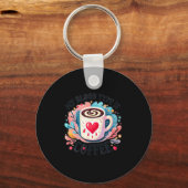 Porte-clés My Blood Type Is Coffee  (Recto)