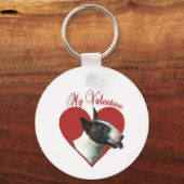 Porte-clés My Bull Terrier Valentine (Verso)