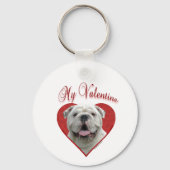 Porte-clés My Bulldog Valentine (Verso)