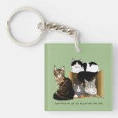 Porte-clés My Cat has Cats Business Logo (Devant)