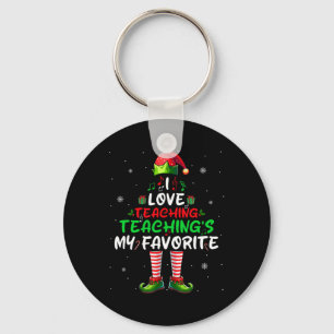 Porte-clés My Favorite Xmas Enseignant de musique