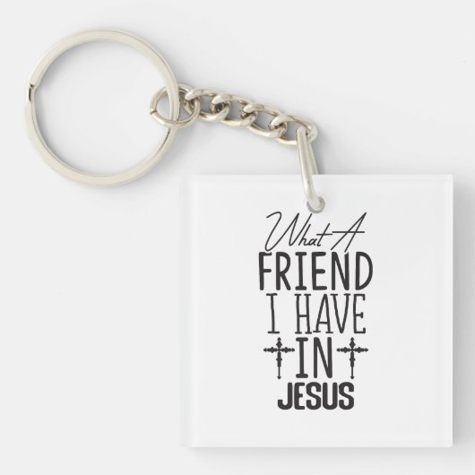 Porte-clés My Friend is Jesus (Devant)