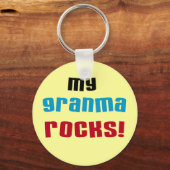 Porte-clés My Granma Rocks T-shirts et cadeaux (Recto)