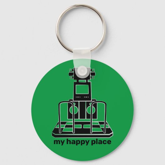 Porte-clés My Happy Place (Recto)